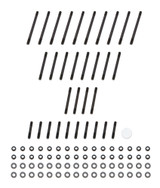 BBC Head Stud Kit   w/ Brodix Heads