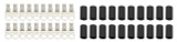 Ring Terminals 1/2in 6 Ga w/Heat Shrink 20pk
