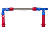 6AN Dual Feed Carb Kit Blue