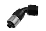 6AN Crimp Style Hose End Black 60