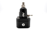 6AN Universal Bypass Fuel Pressure Reg Black