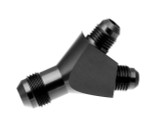 8AN to 6AN Y-Block Single Inlet Dual Outlet