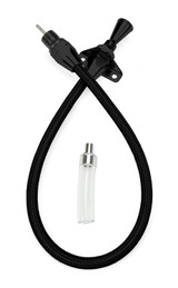 Trans Dipstick 36in Flex Black Stainless
