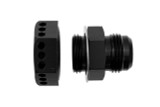 Valve Cover Vent Fitting -12AN  Black