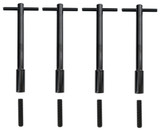 Valve Cover Wing Nut 4pk Black