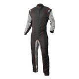 Suit Karting GK2 Adult Small Black/Orange