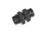 8an ORB Male to 8an ORB Male Coupler Black