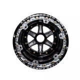 Wheel Splined 15x17 Blk Outer Beadlock 4in BS