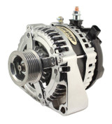 LS225 Max Amp Alternator 6 Groove 1-Wire Chrome