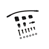 LS Steam Vent Kit Black