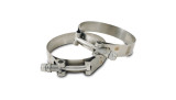 Stainless T-Bolt Clamps Pair 1.650 to 1.890