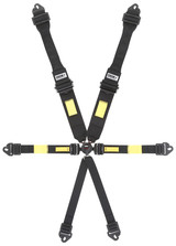 Enduro Harness 6 Point Quick Change Hans Blk