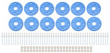 Scuff Plate Plastic Blue 12-Pack MD3