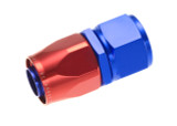 20AN Straight Hose End Red Blue