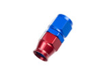 4AN Straight PTFE Reusable Hose End Blue
