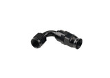 6AN 100 Degree PTFE Reusable Hose End Black