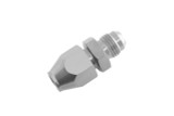 6AN Male to 3/8in Tube Adapter Clear