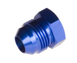 10AN Flare Plug 1/pkg Blue