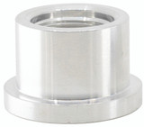 6AN Female O-ring Weld-on Adapter Clear