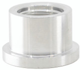 10AN Female O-ring Weld-on Adapter Clear