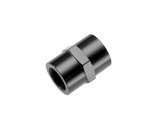 1/4in NPT Female Pipe Coupler Black