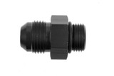 12AN Male to 16AN O-ring Port Adapter Black
