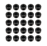 3/8in NPT Socket Head Pipe Plug 25/pkg Black
