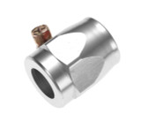 8AN Plated Hose Finisher Chrome