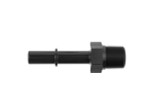 3/8NPTF - 5/16in Push On EFI Black