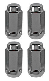 (4) Duplex HT Lug Nuts 7/8in x 5/8in Chrome