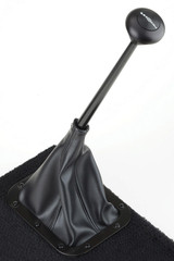 Rectangular Black Shifter Boot and Ring