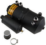 Oil Tank 2.3 Gallon Dual Scavenge Black