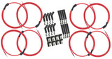 Ultra 40 Plug Wire Set - Red LS