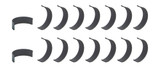 Rod Bearing Set Coated SBF