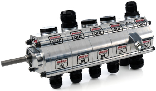 Oil Pump 5-Stage R4 Left Side Mount  Male Hex