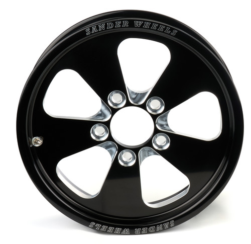 740 SERIES 15X3.5X2.2 FR GD 5 SPOKE 5X4.75 BLK &
