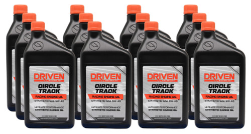 Circle Track 5W40 Oil Case 12/Qt