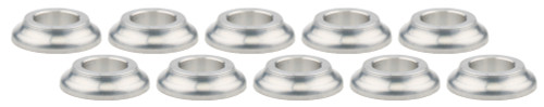 Tapered Spacers Alum 1/2in ID x 1/4 Long 10pk