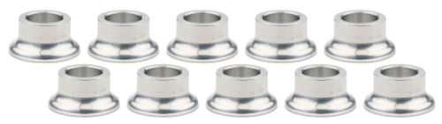 Tapered Spacers Alum 1/2in ID x 1/2 Long 10pk