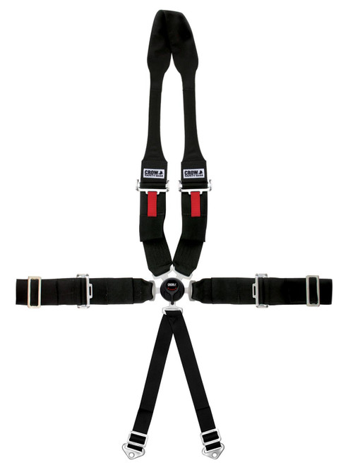 6-Way 3in Restraint Kam Lock Lap Belt Pull Up Dr