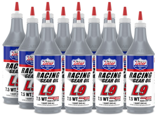 Synthetic L9 Racing Gear Oil 12x1 Qt