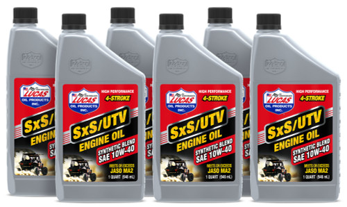Synthetic Blend 10w40 SXS Oil Case 6 x 1 Quart