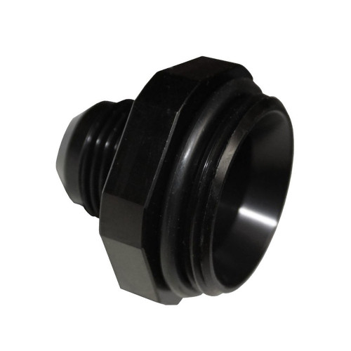 #12 AN Water Neck Fitting - Black