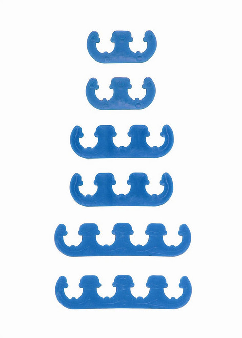 Wire Separator Blue Plastic