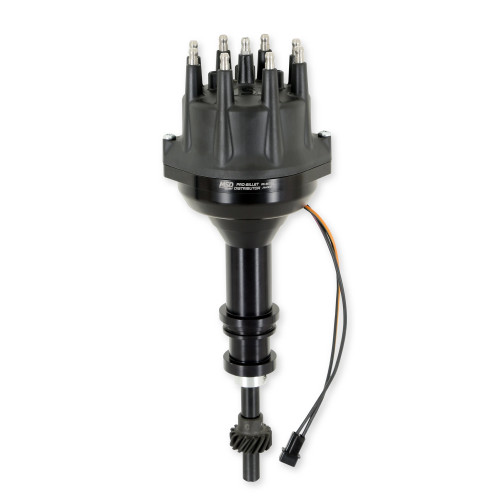 SBF 351W Pro Billet Distributor Black Finish