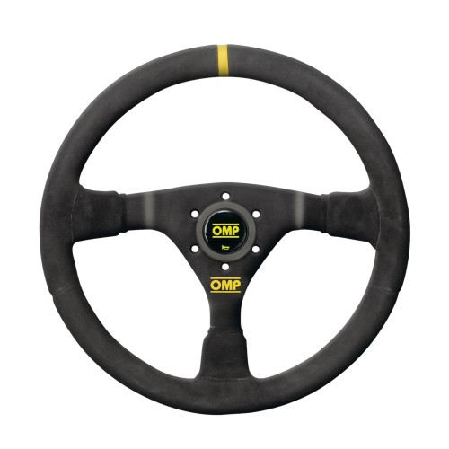 WRC Steering Wheel Black Suede