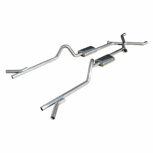 55-57 Chevy 2.5 Exhaust w/X-Pipe