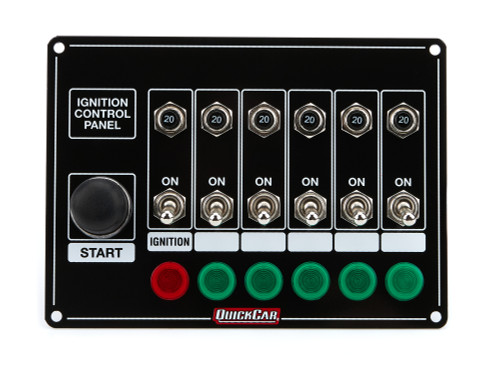 Ignition Panel w/Start But. 5 Acc. Circut Brkr