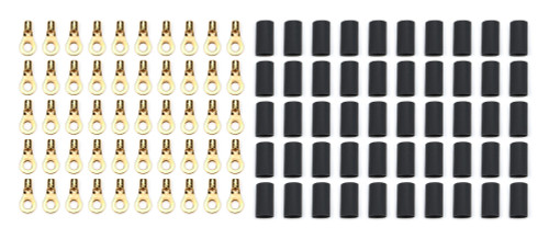 Ring Terminal #8 14-16 Ga w/Heat Shrink 50pk