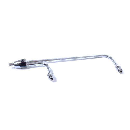 Holley Quad Fuel Line Chrome 8-21/32in Centers